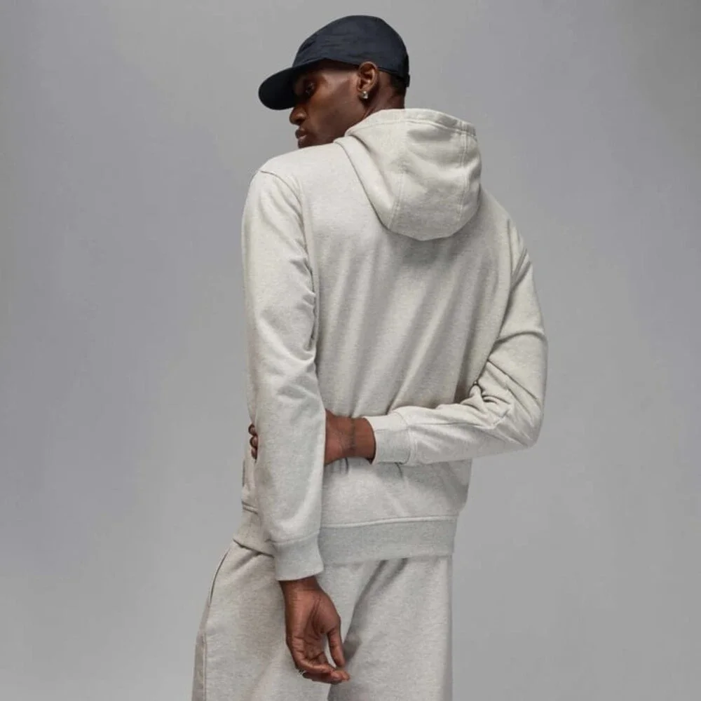 Air Jordan Sport Crossover Hoodie Men's Medium Gray Heather Fleece DSGL1318